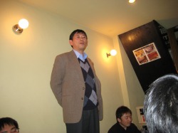 �����搶�ɂ�鑗�錾�t